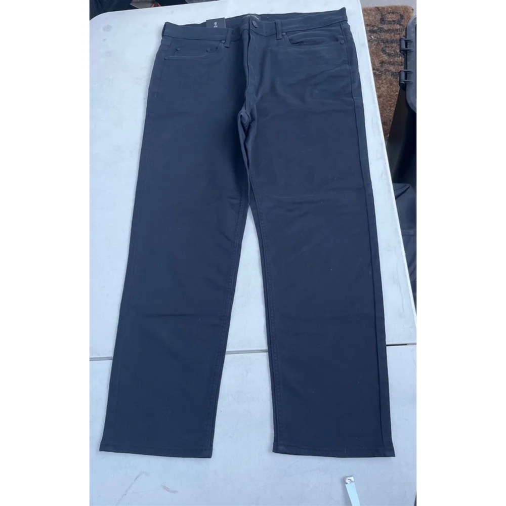 Men's Banana Republic Black 5 Pocket Pants Waist 38x30. NWT